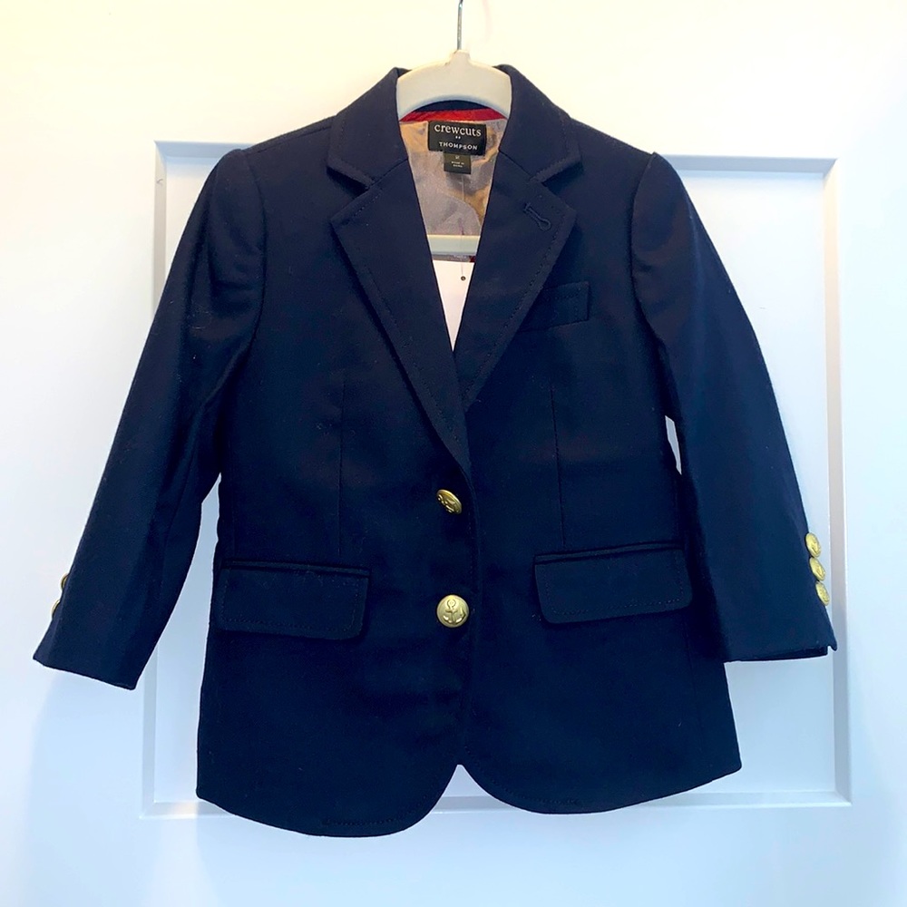 Crewcuts Thompson blazer Sz 2 NWT